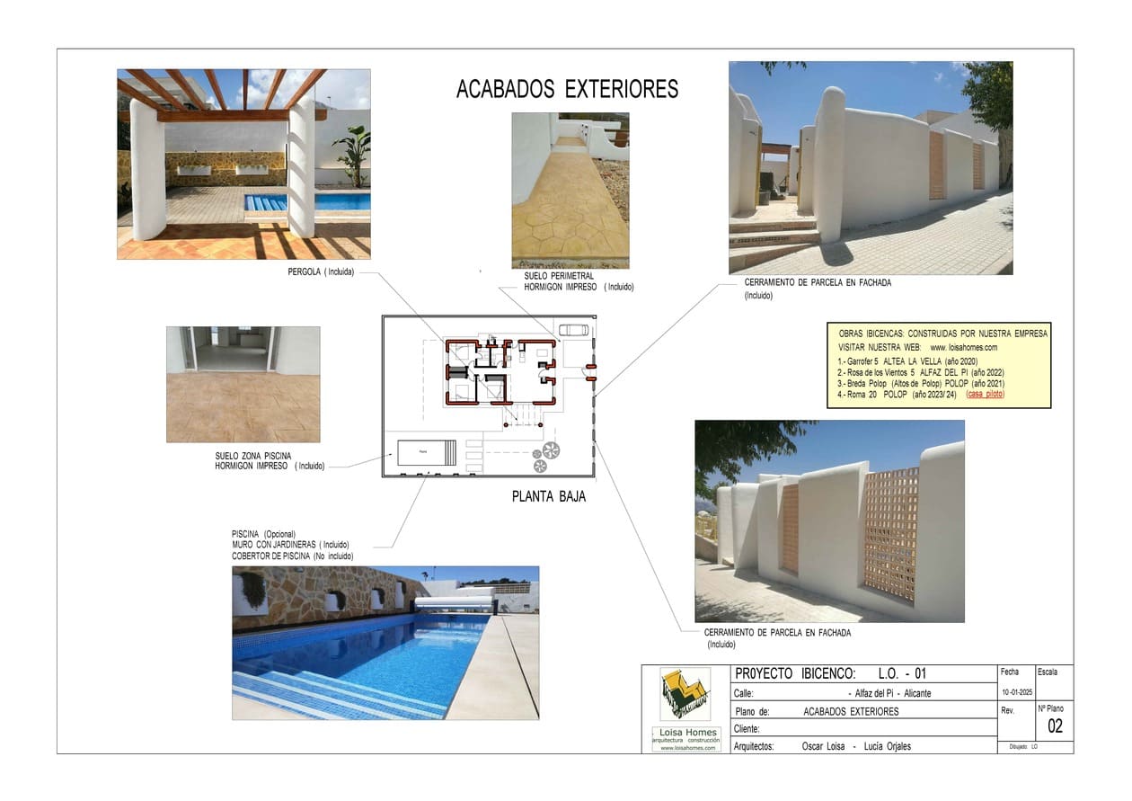 LO -01 - ACABADOS EXTERIORES